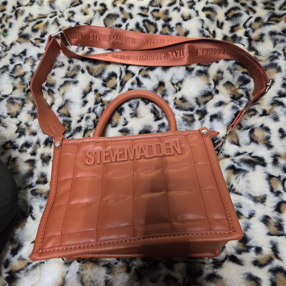 Steve Madden pumpkin spiced colored purse